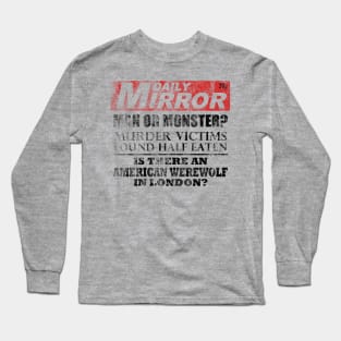 An American Werewolf In London, distressed Long Sleeve T-Shirt